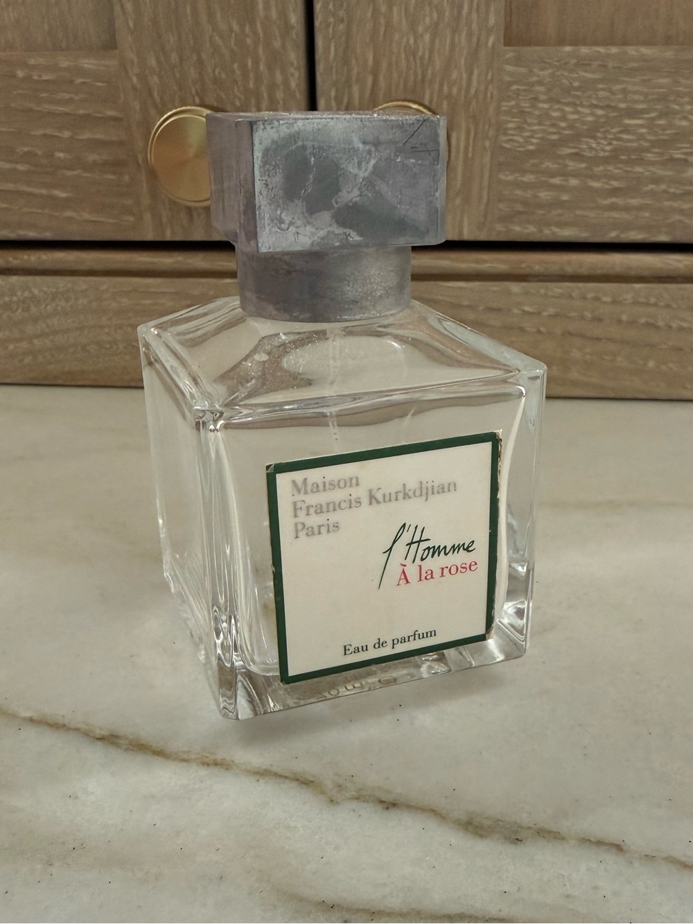 Maison Francis Kurkdjian L’Homme À la rose Eau de Parfum Bottle